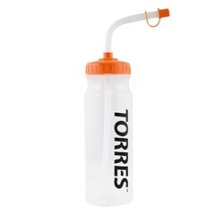 Бутылка для воды "TORRES" 750мл с трубкой 1029 SS