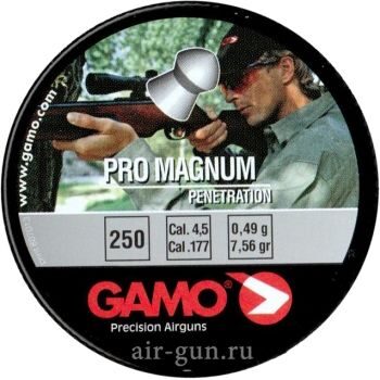 Пуля пневм. GAMO Pro-Magnum,кал. 4.5 мм (250 шт)